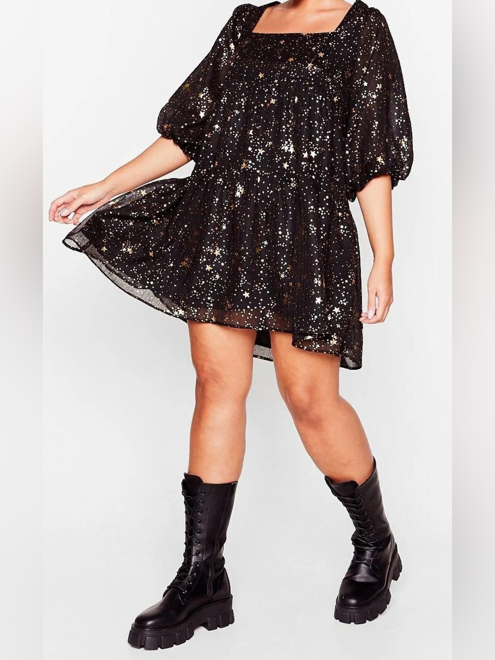 Nasty Gal Starlight Mini Dress NWT